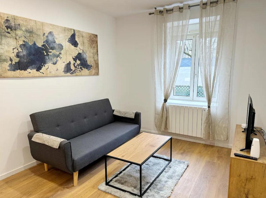 Rs-0 - Appartement F2 Au Rdc A Mulhouse Pour 1-3 Pers 外观 照片